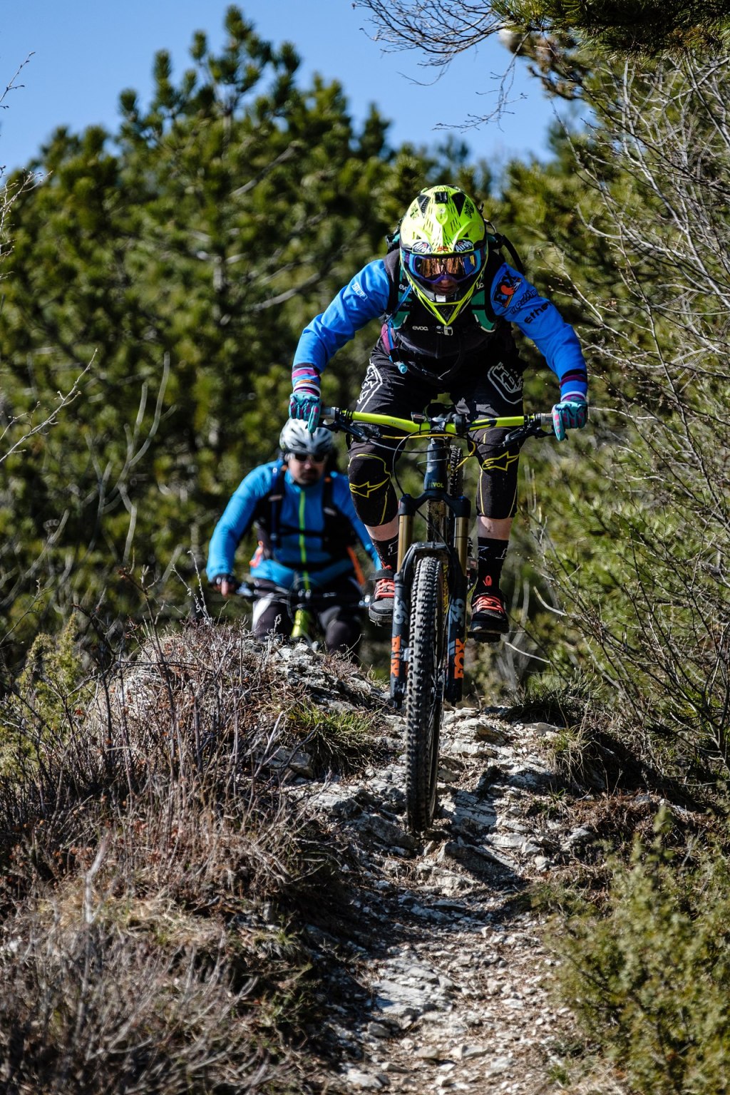 A riding day with Fox crew